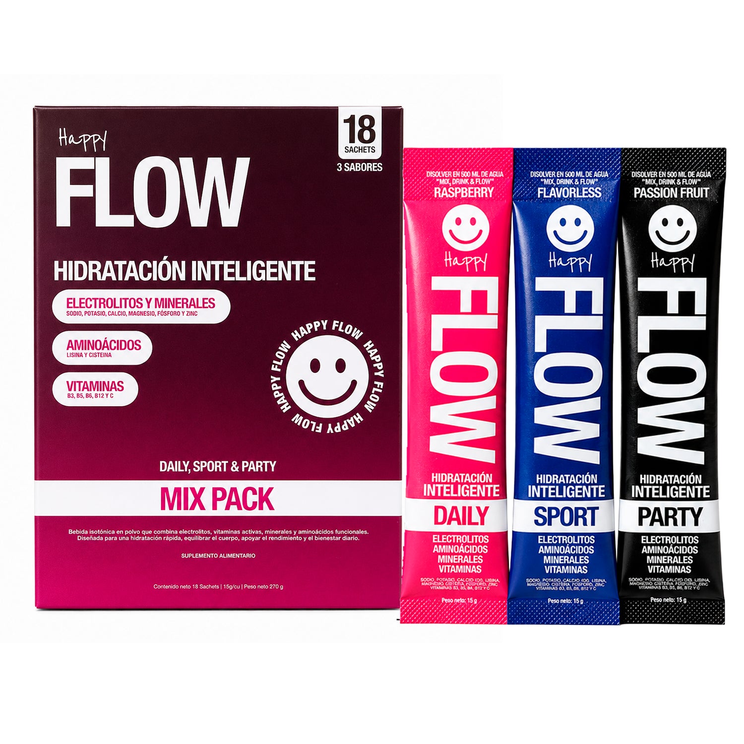 MIX PACK DAILY - SPORT - PARTY - PACK 18