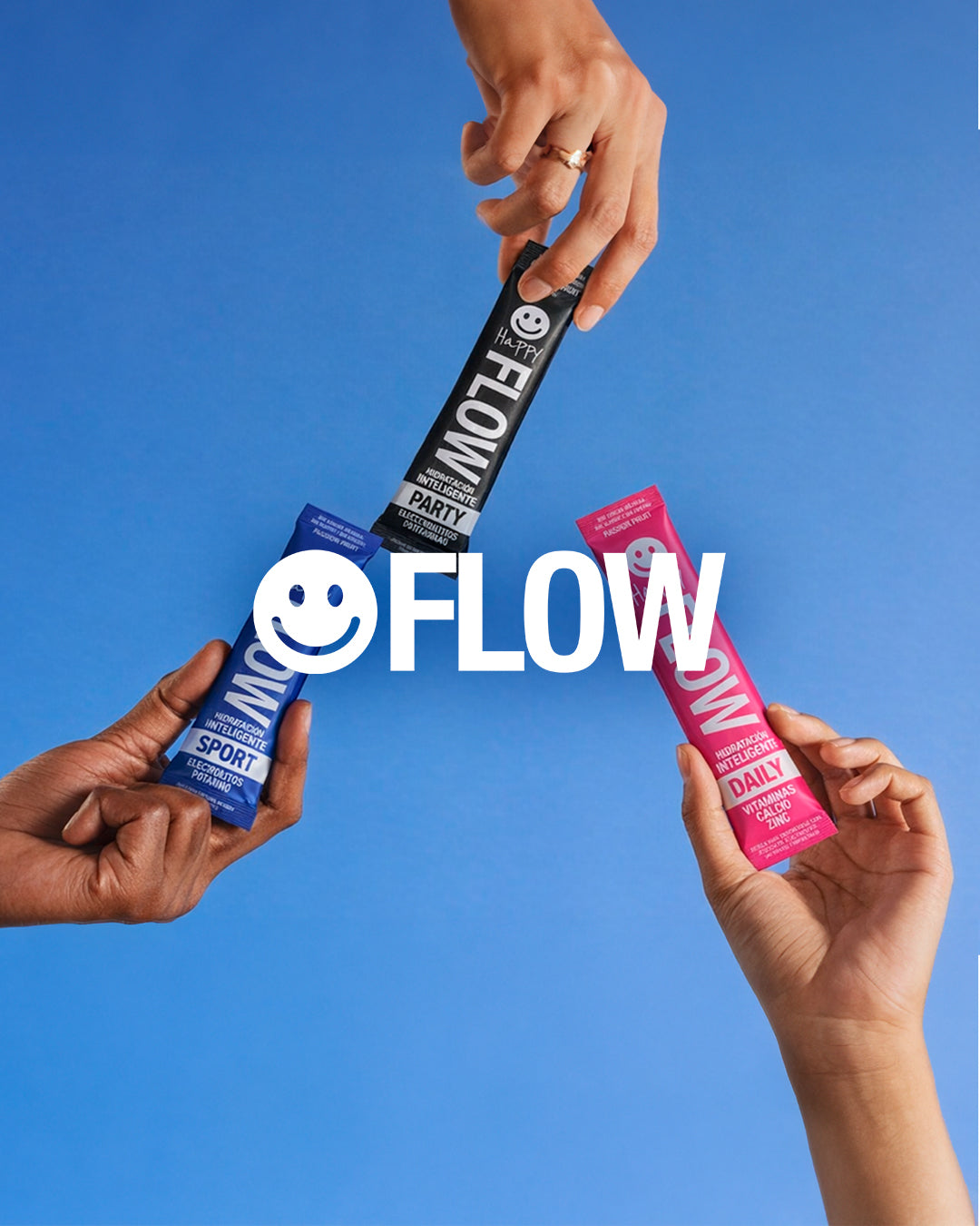 HAPPY FLOW | Hidratación Inteligente con electrolitos y vitaminas